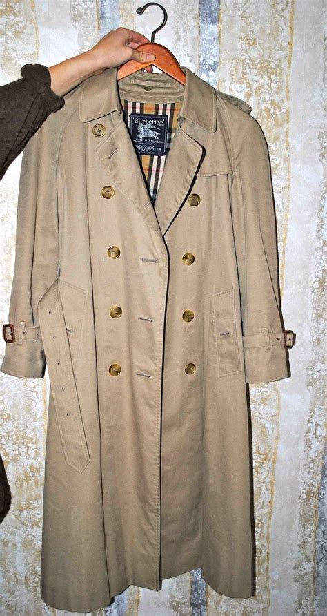 buy vintage burberry trench coat|vintage burberry trench coat men's.